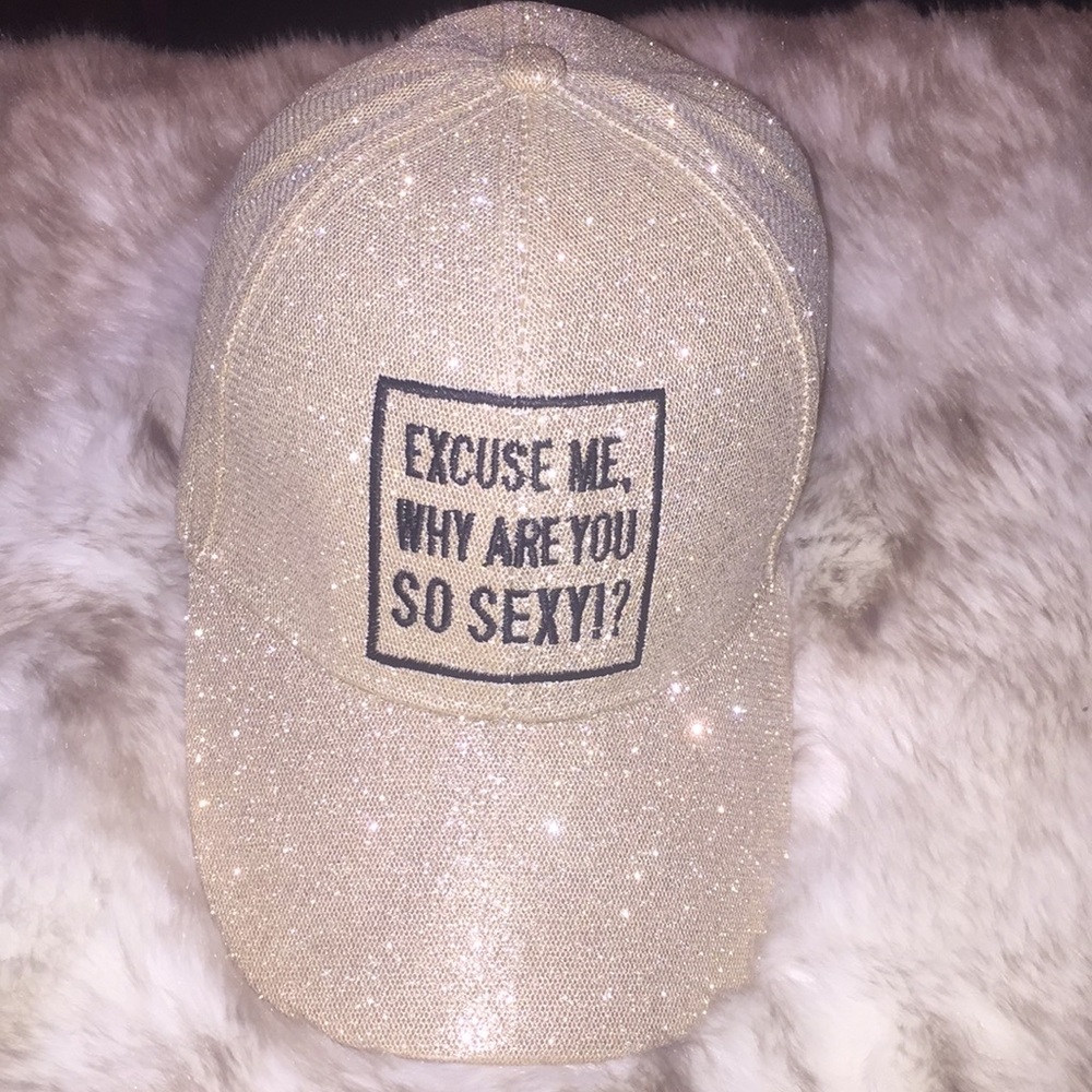 Glitter cap